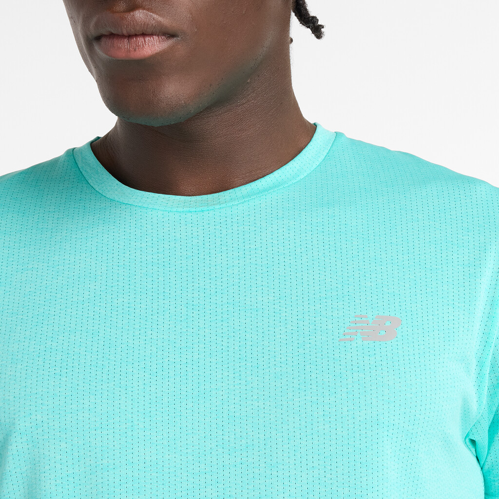 New Balance - NB Athletics Run T-Shirt - cyber jade