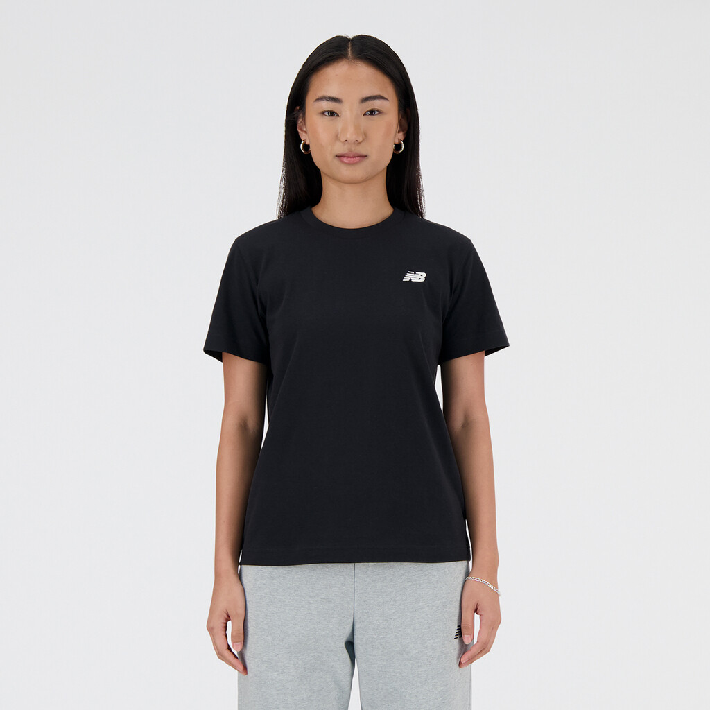 New Balance - W New Balance Jersey Small Logo T-Shirt - black