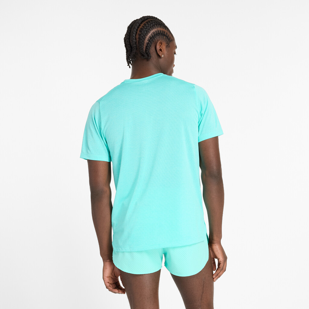 New Balance - NB Athletics Run T-Shirt - cyber jade