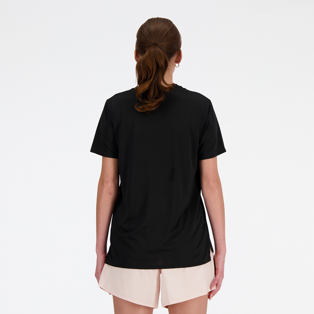 New Balance - W New Balance Short Sleeve - black