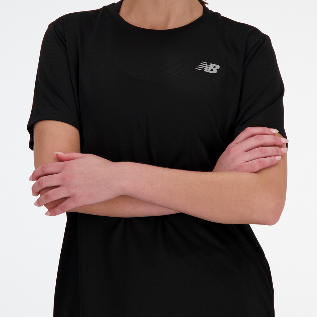 New Balance - W New Balance Short Sleeve - black