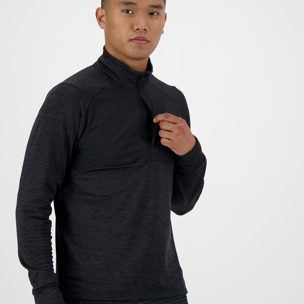 New Balance - Athletics Heat Grid 1/2 Zip - black