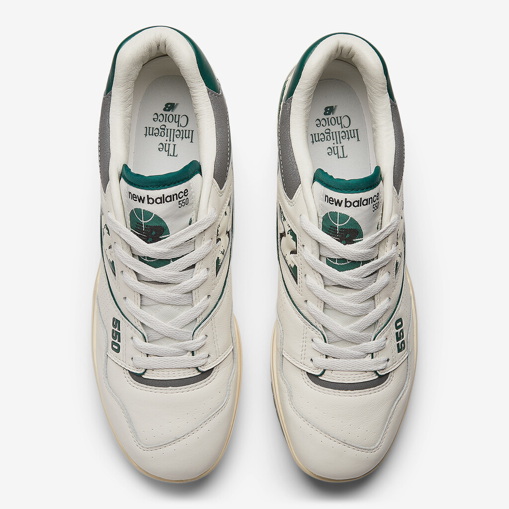 New Balance - BB550VTG - sea salt/green