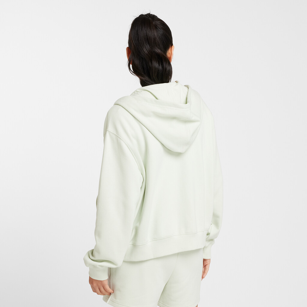 New Balance - W New Balance French Terry Full Zip Hoodie - natural mint