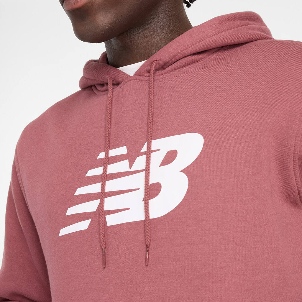 New Balance - Sport Core Brushed Hoodie - washed burgundy