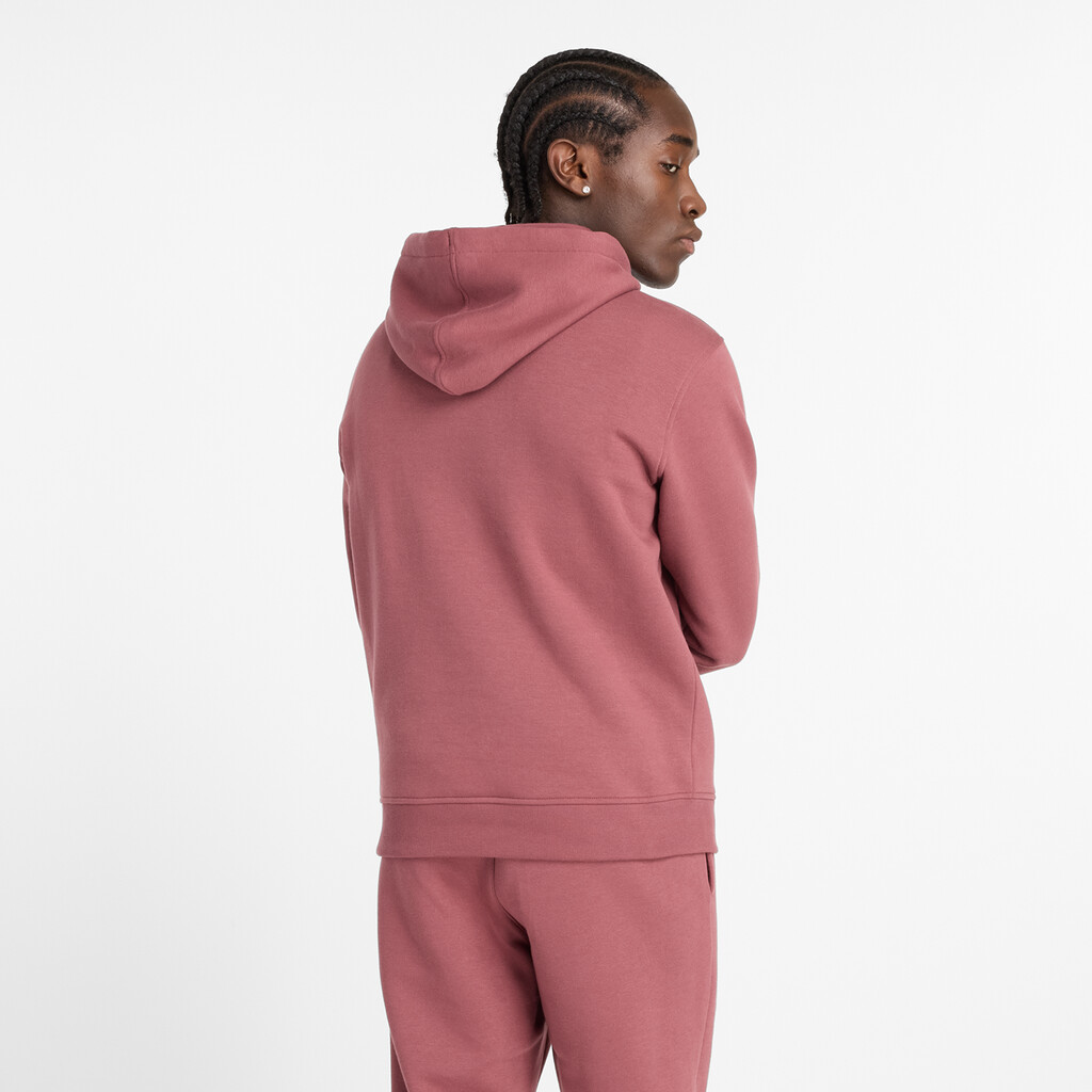 New Balance - Sport Core Brushed Hoodie - washed burgundy