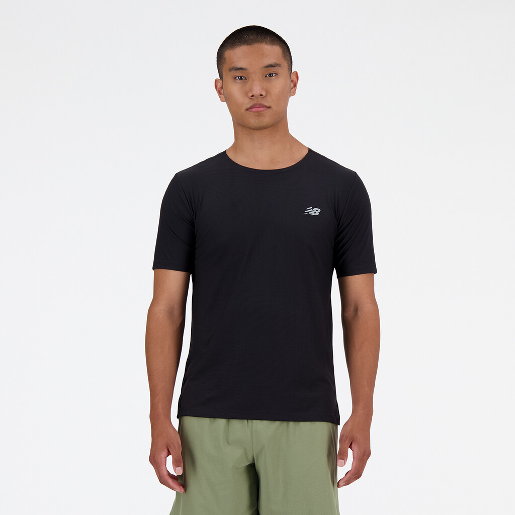 New Balance - Jacquard T-Shirt - black