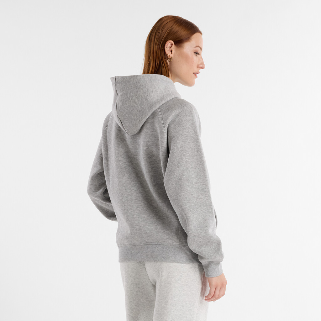 New Balance - W Sport Fleece Logo Hoodie - athletic grey