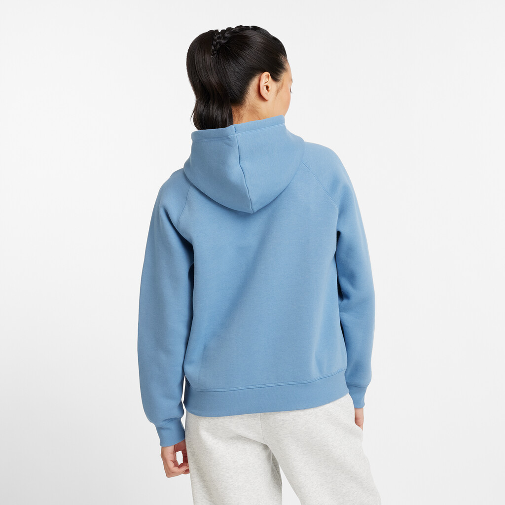 New Balance - W Sport Fleece Logo Hoodie - heron blue