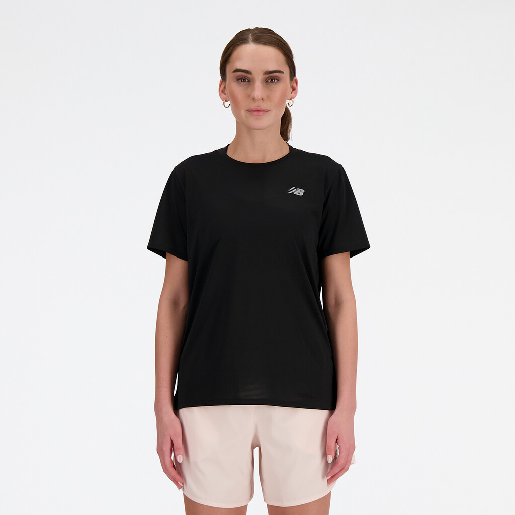 New Balance - W New Balance Short Sleeve - black