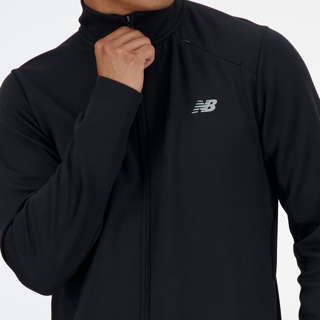 New Balance - Tech Knit Full Zip - black