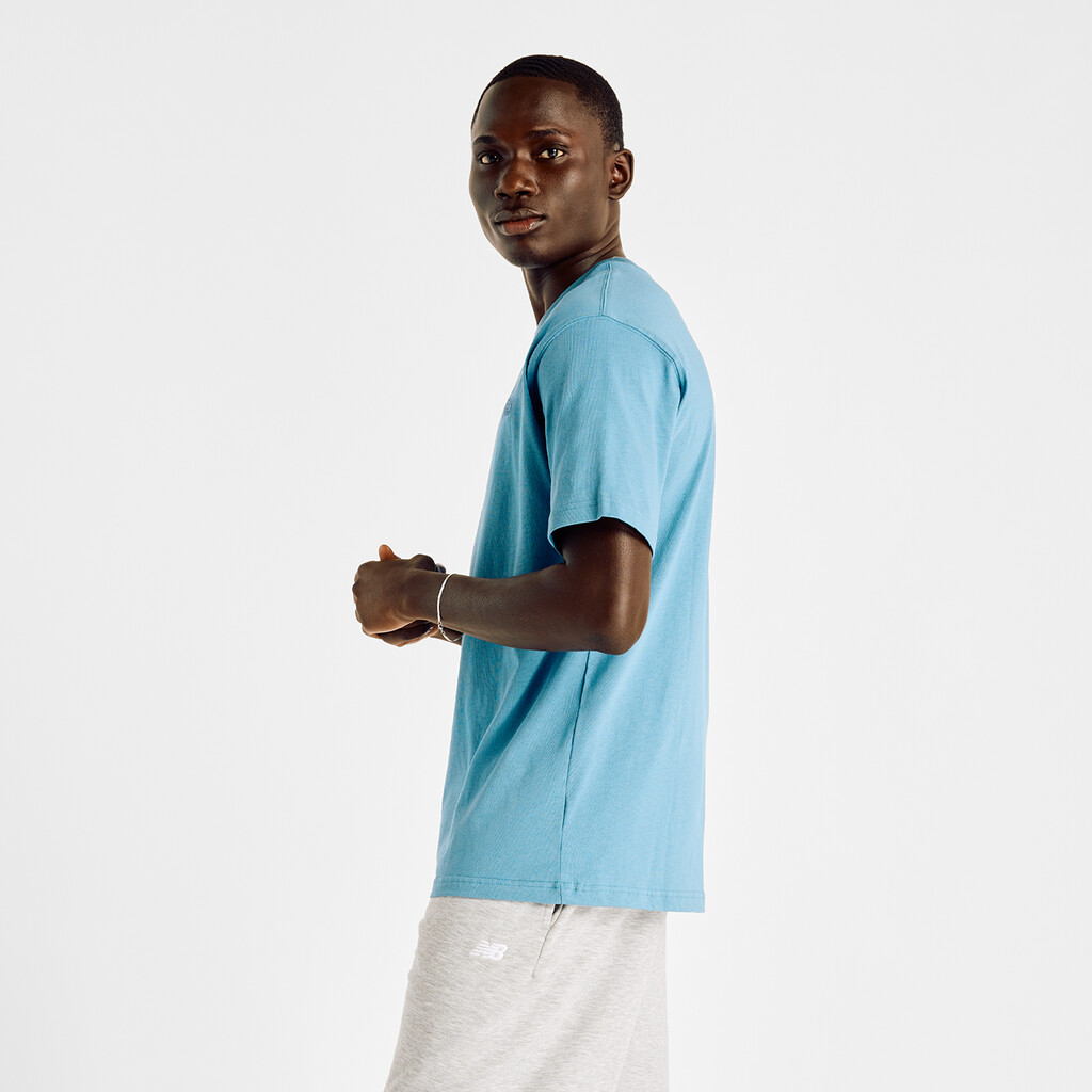 New Balance - NB Athletics Cotton T-Shirt - heron blue