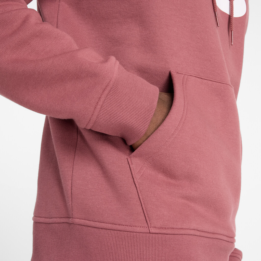 New Balance - Sport Core Brushed Hoodie - washed burgundy