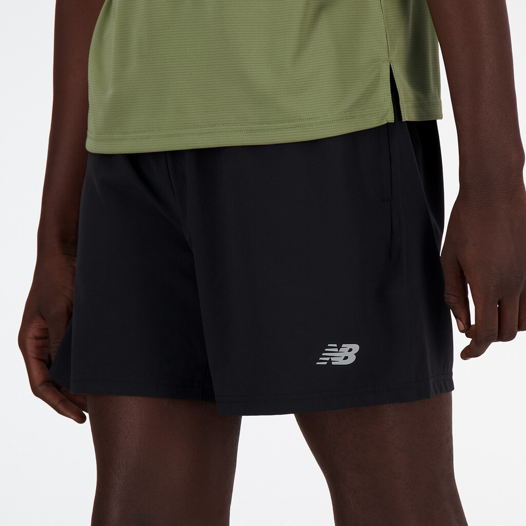 New Balance - New Balance Short 5 Inch Lined - black