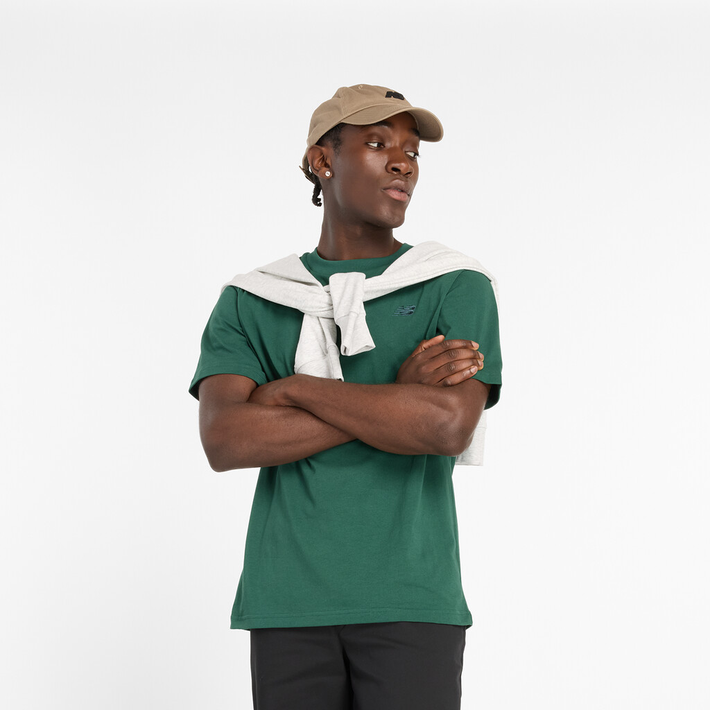 New Balance - NB Athletics Cotton T-Shirt - nightwatch green