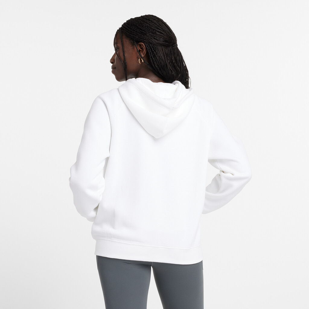 New Balance - W Sport Fleece Logo Full Zip - white