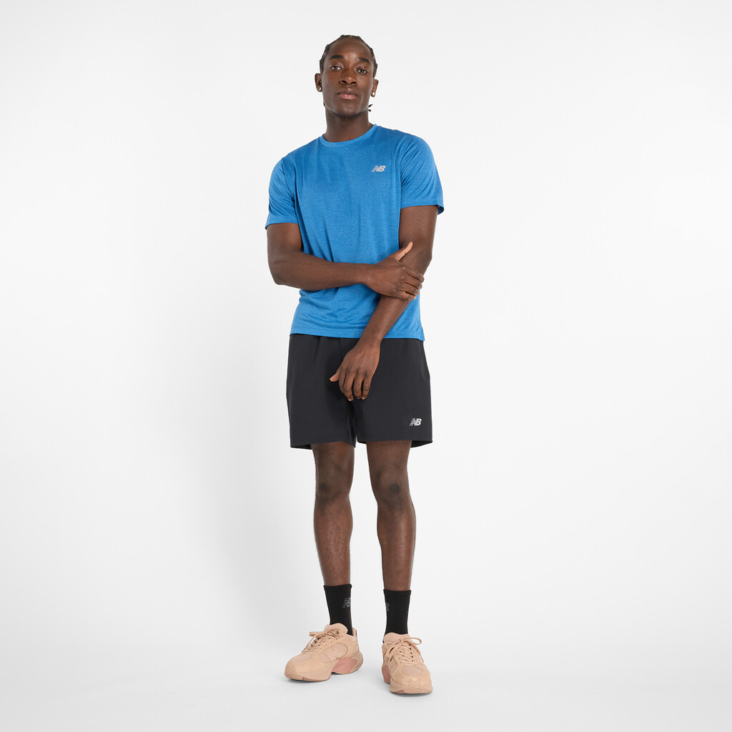 New Balance - NB Athletics Run T-Shirt - blue agate