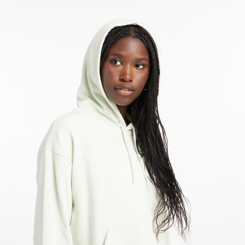 New Balance - W Sport Essentials French Terry Small Logo Hoodie - natural mint