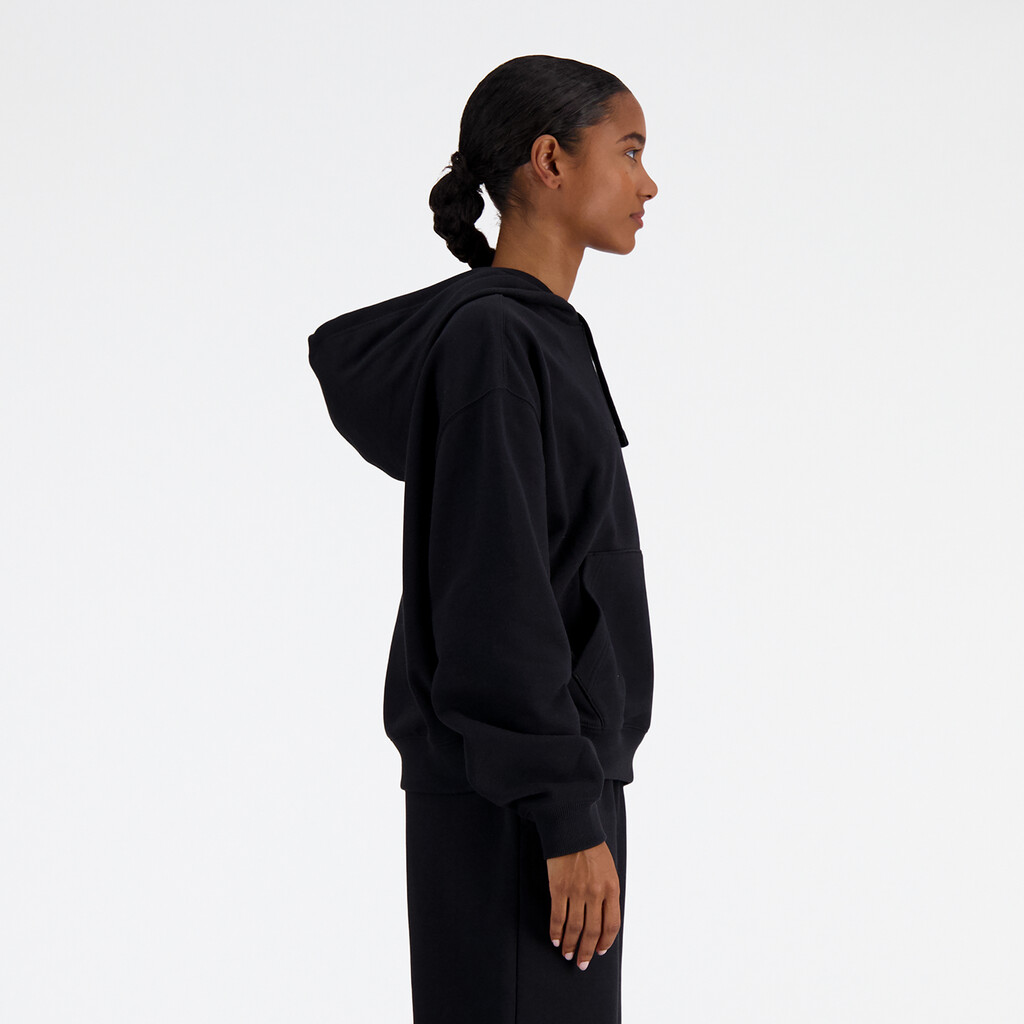 New Balance - W Sport Essentials French Terry Small Logo Hoodie - black