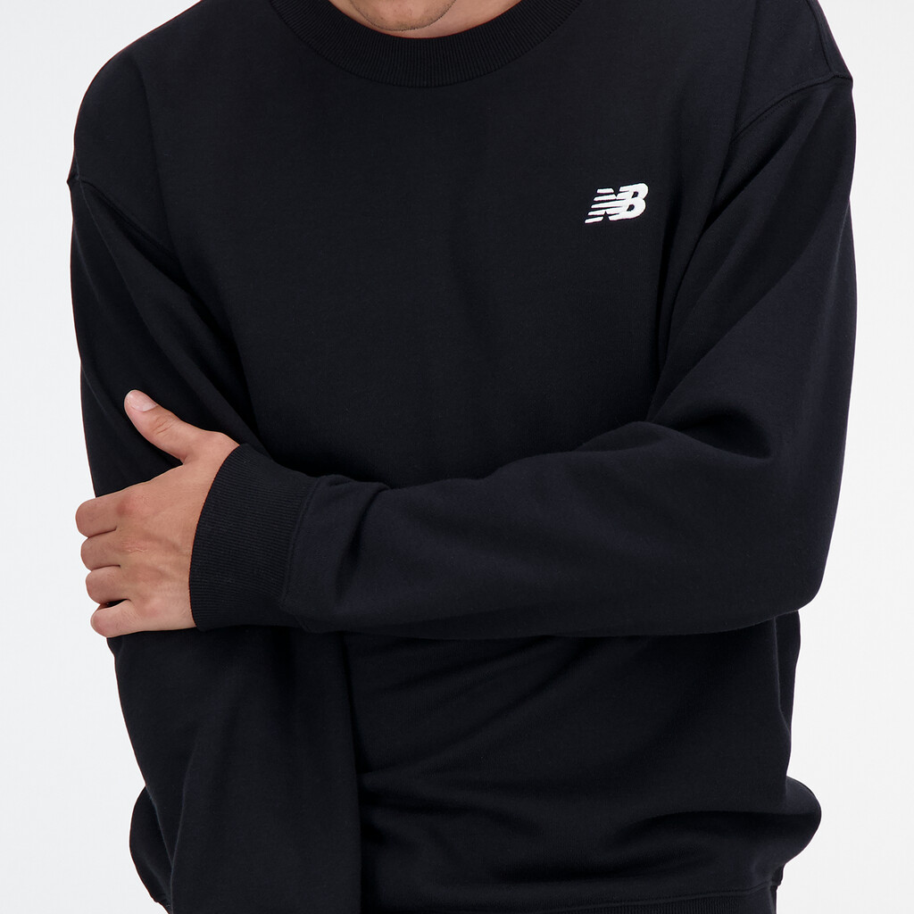 New Balance - Sport Essentials Small Logo French Terry Crew - black