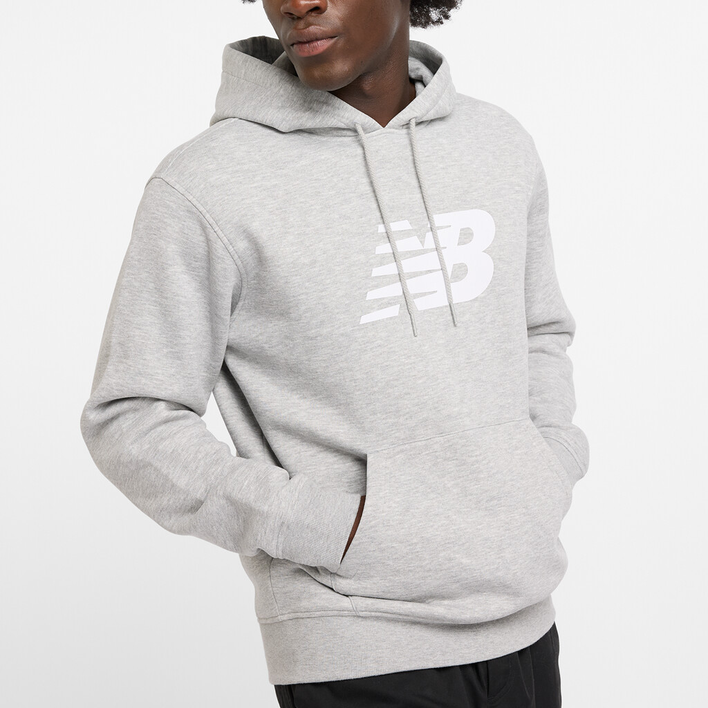 New Balance - Sport Core Brushed Hoodie - athletic grey