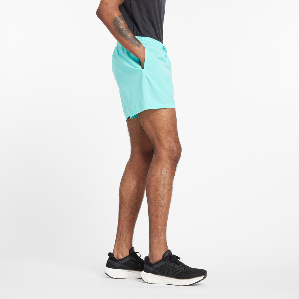 New Balance - Sports Essentials Short 5 Inch Brief - cyber jade