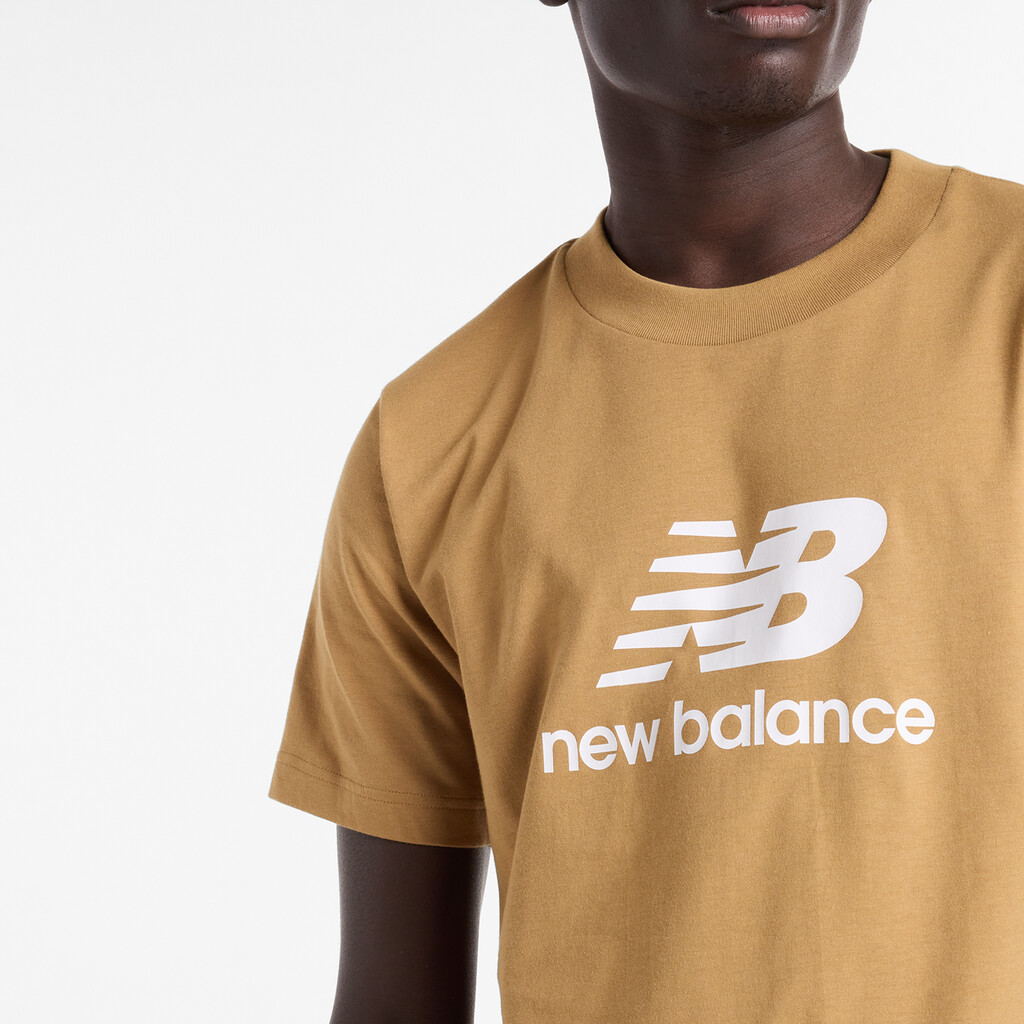 New Balance - Sport Essentials Stacked Logo T-Shirt - great plains