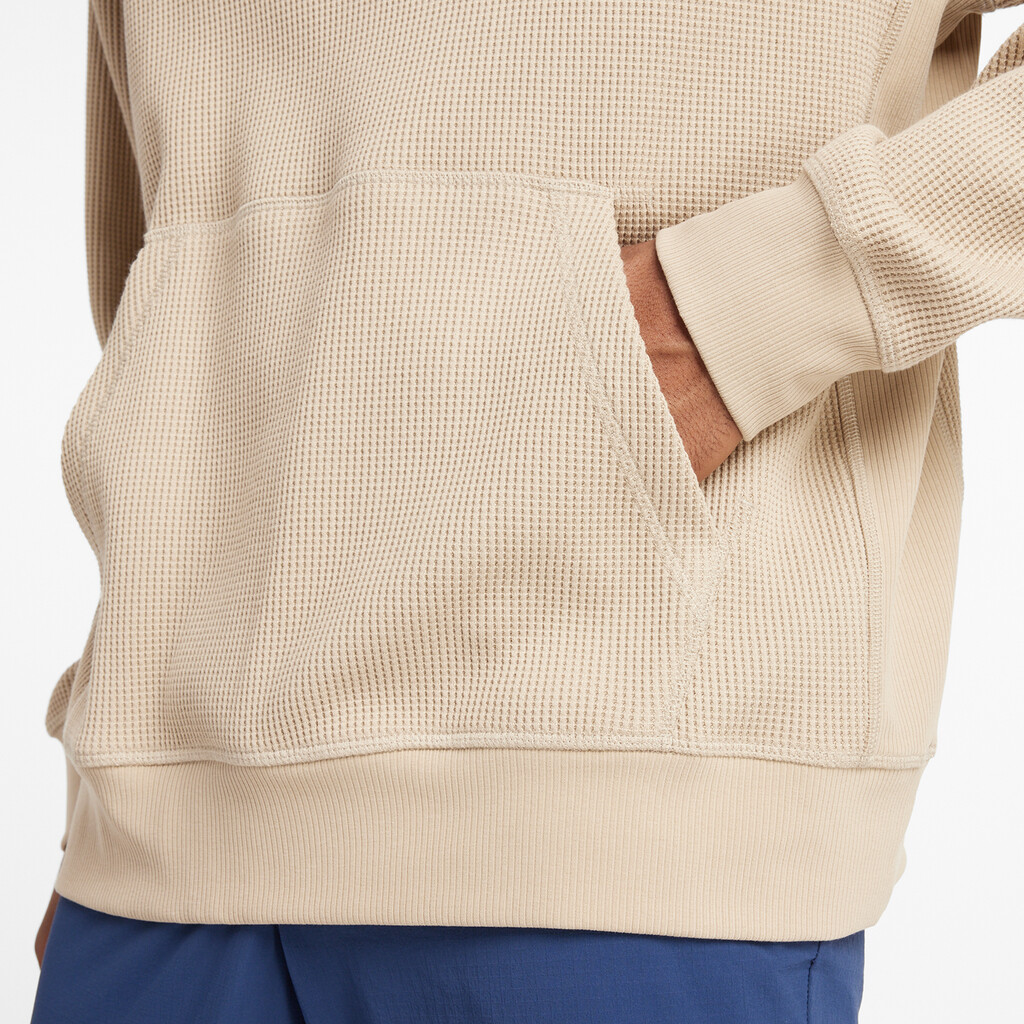 New Balance - Waffle Knit Hoodie - stoneware