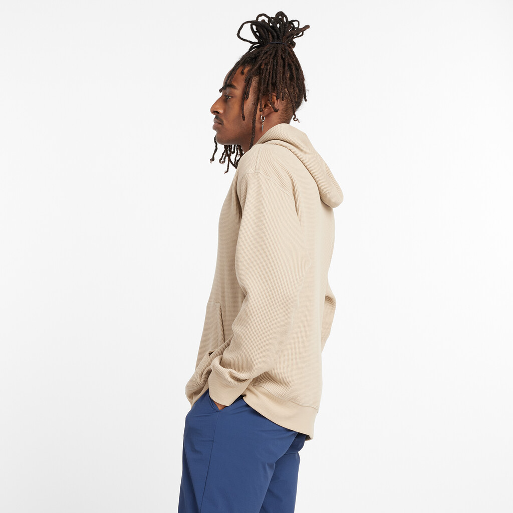 New Balance - Waffle Knit Hoodie - stoneware