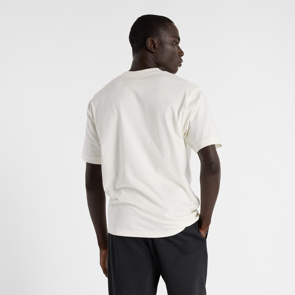 New Balance - Athletics Relaxed Archive Walk T-Shirt - sea salt