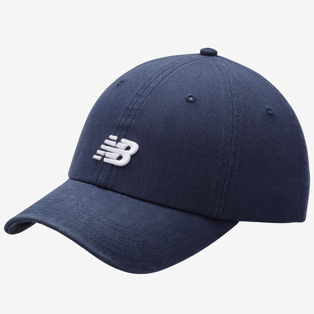 New Balance - NB 6-Panel Curved Brim Nb Classic Hat - natural indigo